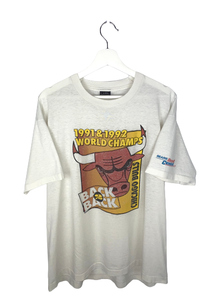 Vintage Chicago Bulls '91/92 World Champs T-Shirt Medium