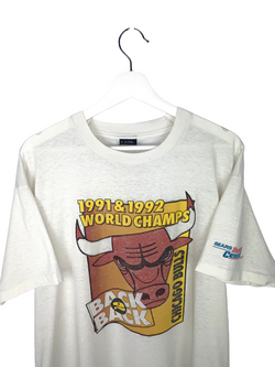 Vintage Chicago Bulls '91/92 World Champs T-Shirt Medium
